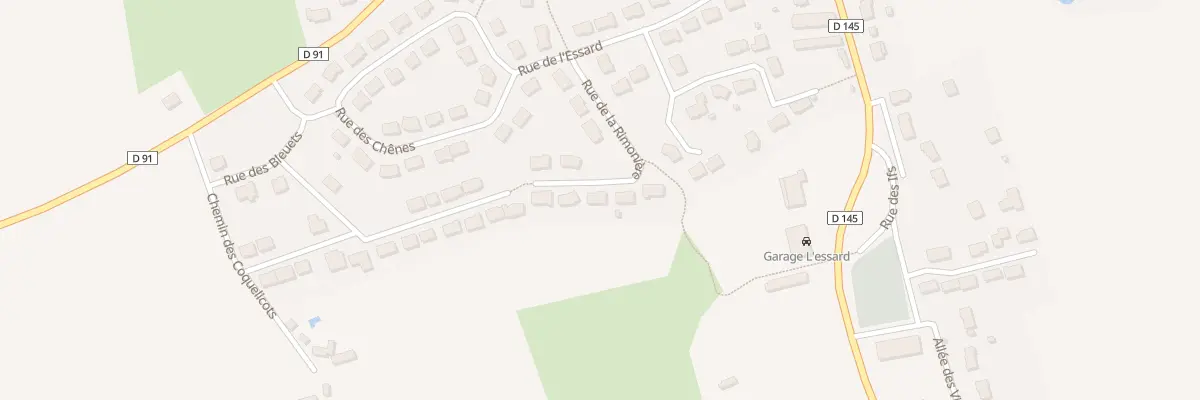 Plan du 5 Rue de la Rimoniere à Fatines