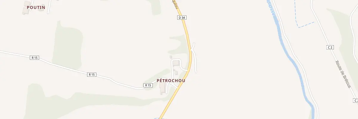 Plan du 5050 Petrochou à Saint-Arailles