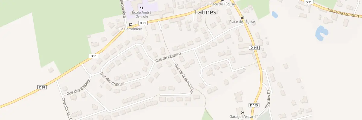 Plan du 18 Rue de L Essard à Fatines