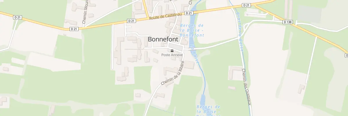 Plan du 5047 Bourg de Ville à Bonnefont
