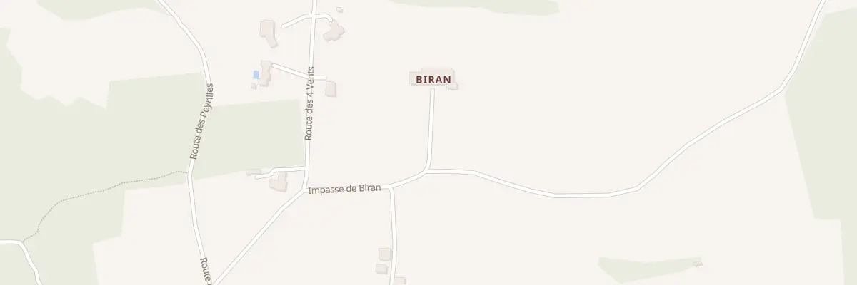 Plan du 246 Imp de Biran à Thénac