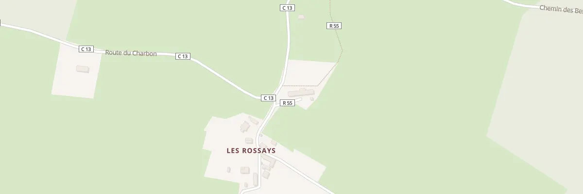 Plan du 1100 Rte des Rossays à Changé
