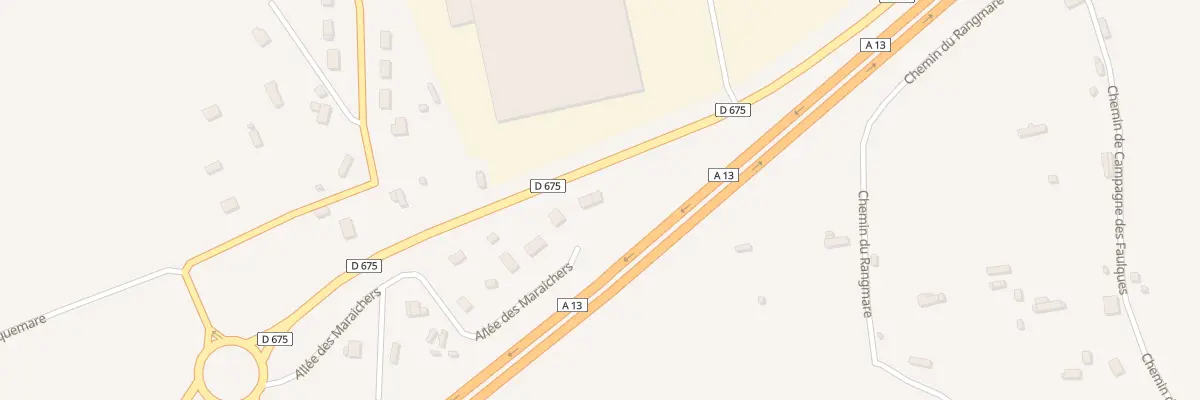 Plan du 183 All des Maraichers à Beuzeville