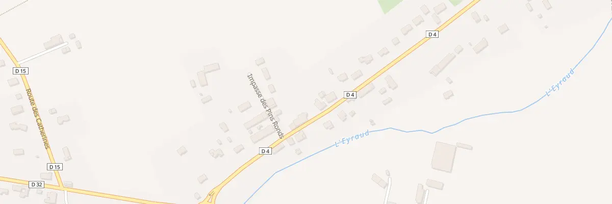 Plan du 23 Rte du Bourg d’Abren à Saint-Pierre-d’Eyraud