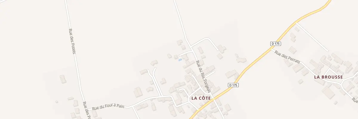Plan du 143 Rue du Roc Forgeas à Agris