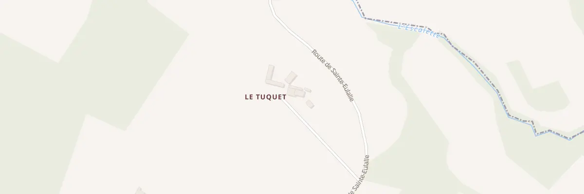 Plan du 58 Au Tuquet à Soumensac