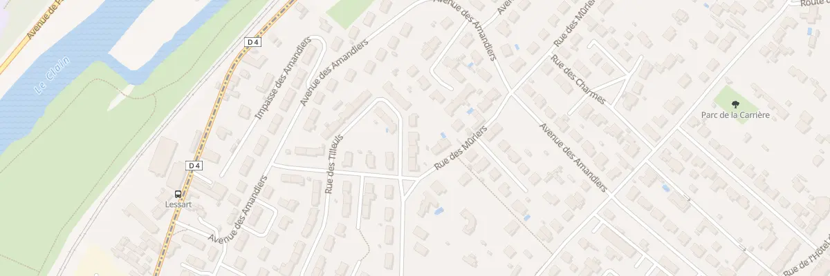 Plan du 51 Rue des Tilleuls à Buxerolles