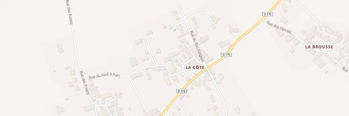 Plan du 74 Rue de la Bellone à Agris