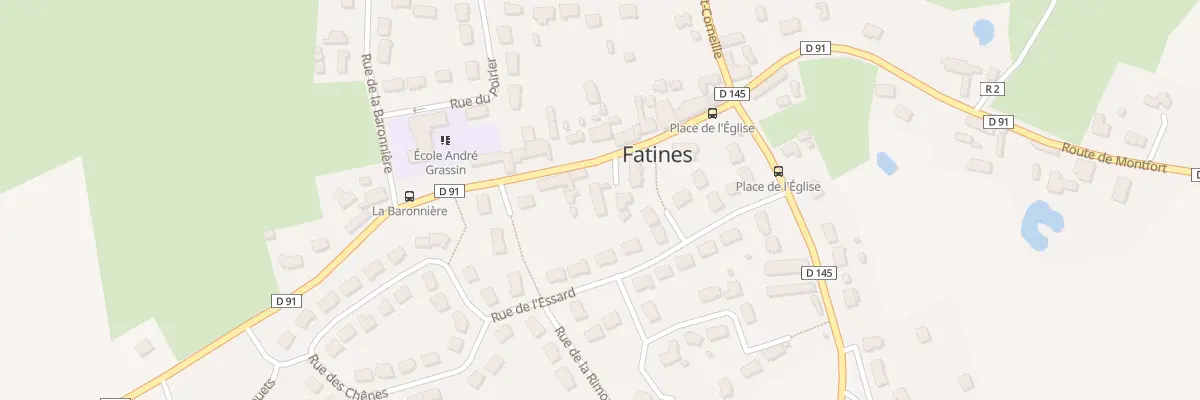 Plan du 3 Rue Principale à Fatines