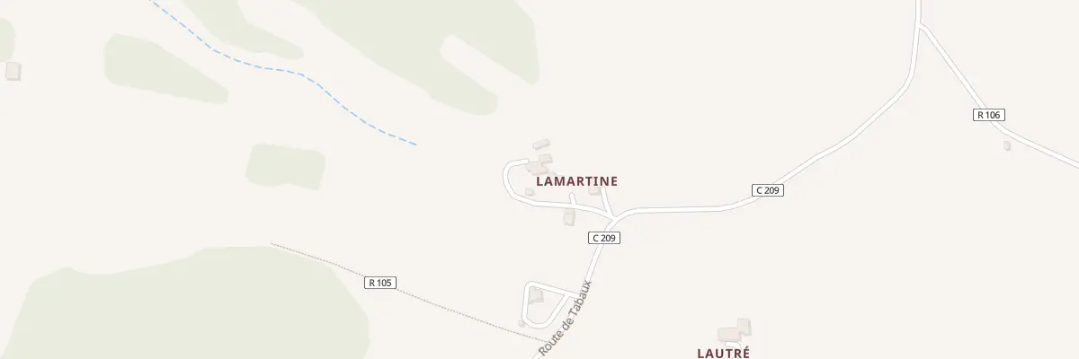 Plan du 5039 Lamartine à Caillavet