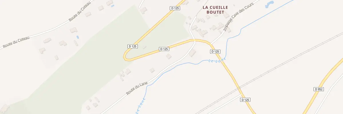 Plan du 4 Rte du Lane à Coteaux-sur-Loire