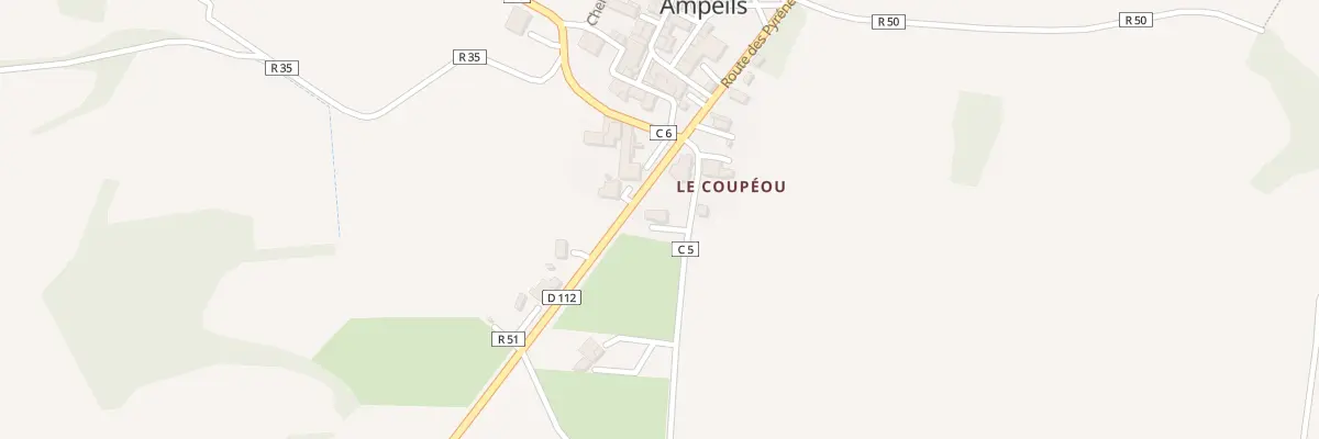 Plan du 84 Che de Pardailhan à Valence-sur-Baïse