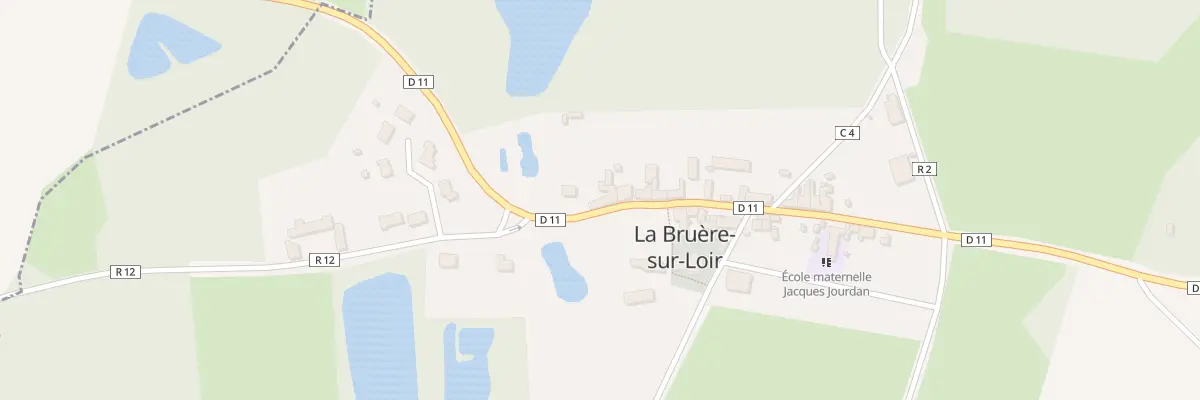Plan du 22 Rue Principale à La Bruère-sur-Loir