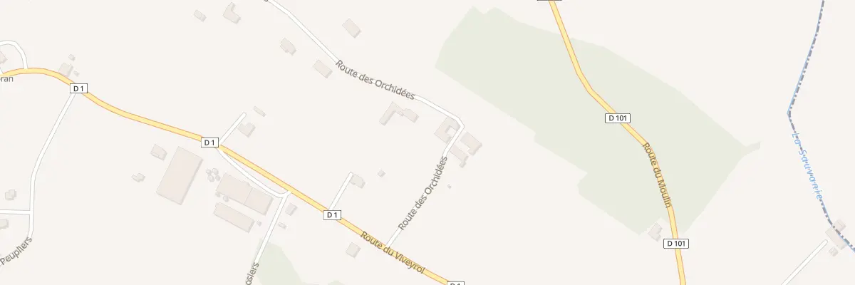 Plan du 40 Au Doulet à Saint-Martial-Viveyrol