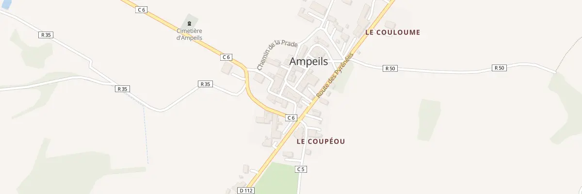 Plan du 5759 Ampeils à Valence-sur-Baïse