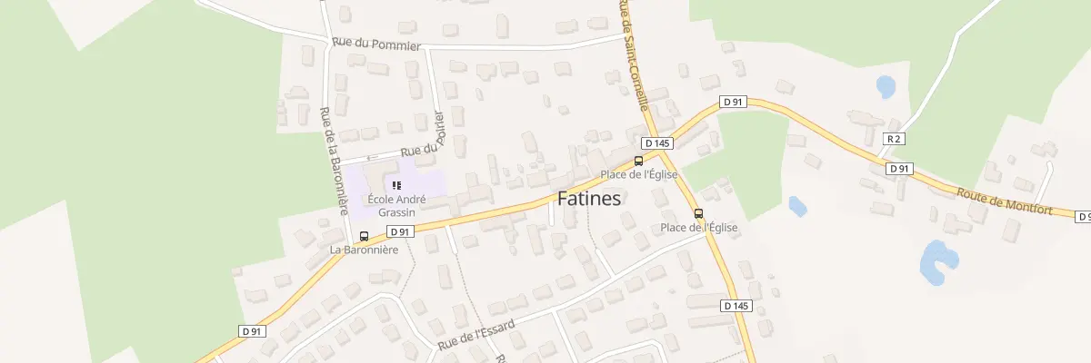 Plan du 16 Rue Principale à Fatines
