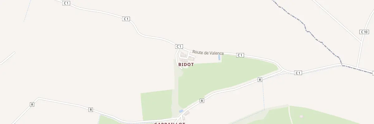 Plan du 5011 Bidot à Mansencôme