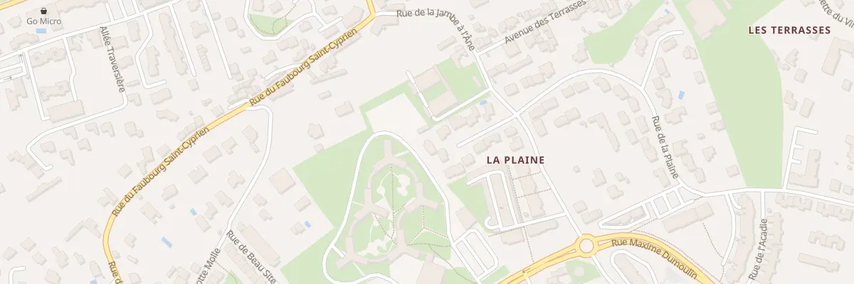 Plan du 10 All Marie et Pierre Curie à Poitiers