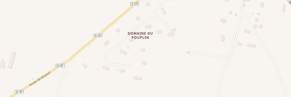 Plan du 12 Dom du Pouplin à Ouilly-du-Houley