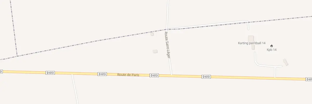Plan du 77 Rte de Saint-Léger à Ouilly-du-Houley