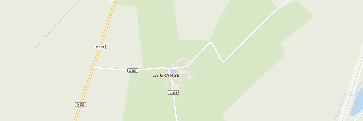 Plan du 3 La Grange à Saint-Benoît-la-Forêt