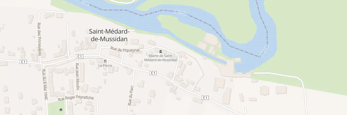 Plan du 5B Rue de la Mairie à Saint-Médard-de-Mussidan