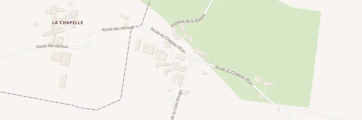 Plan du 2 Rte de la Croix Rouge aux Pins