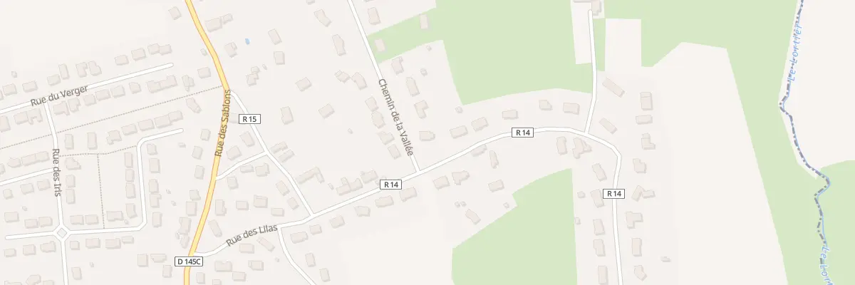Plan du 2 Che de la Vallee à Saint-Corneille