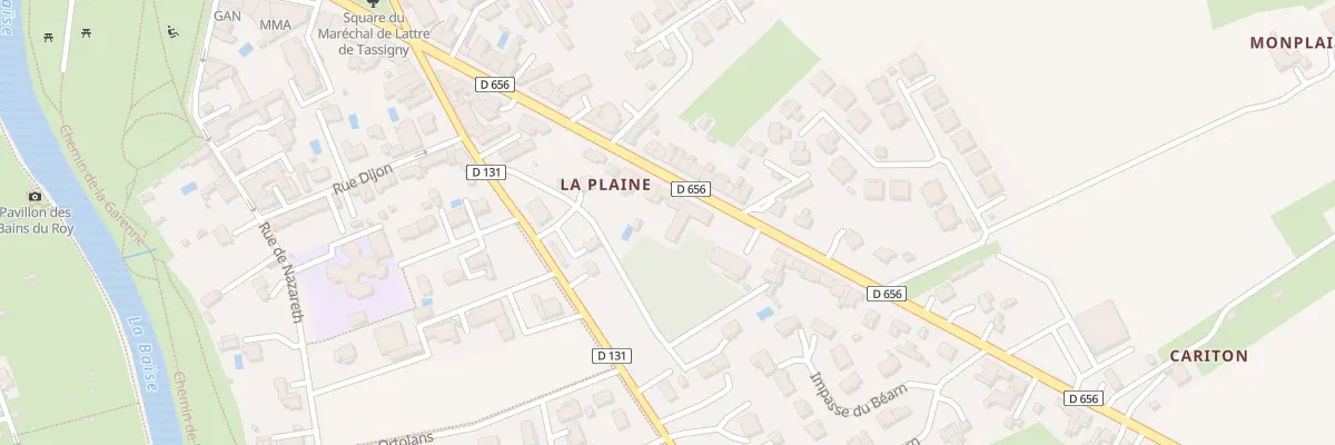 Plan du 56 Av Georges Clemenceau à Nérac