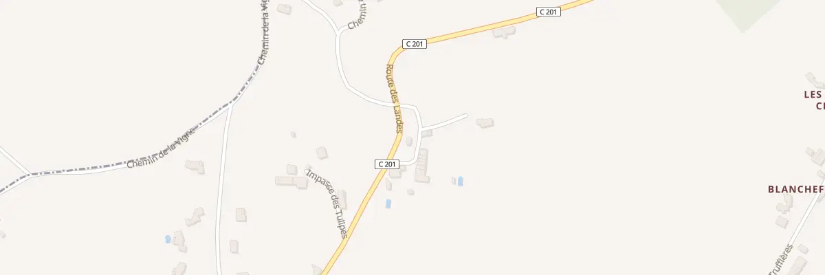 Plan du 1097 La Lande Nord à Saint-Martin-de-Ribérac
