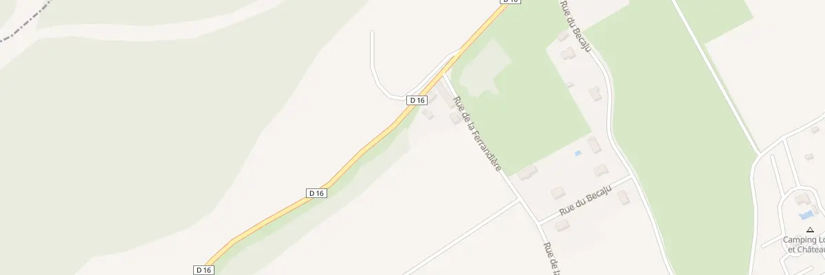 Plan du 4 Rue de la Ferrandière à Bréhémont