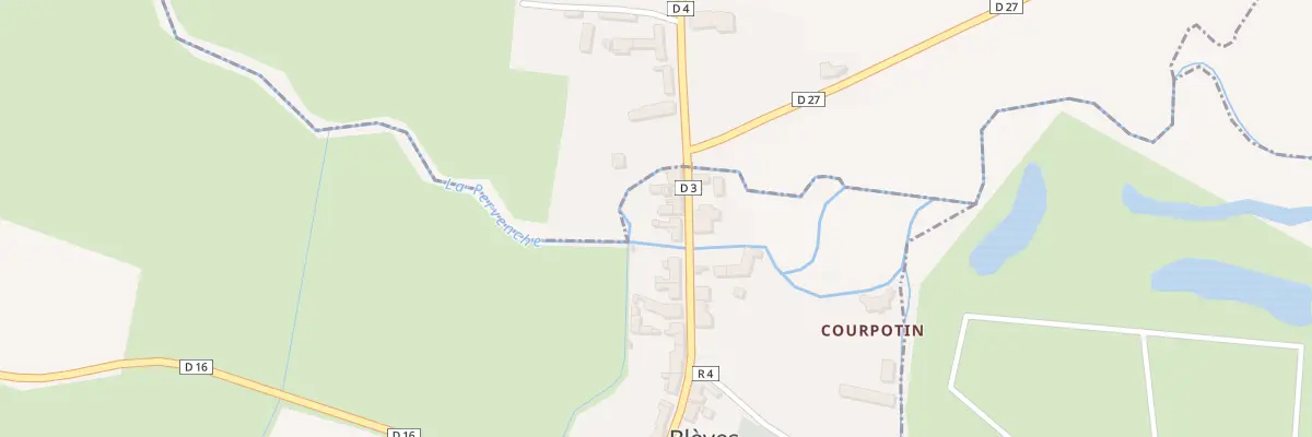 Plan du 41 Rue du Maine à Blèves