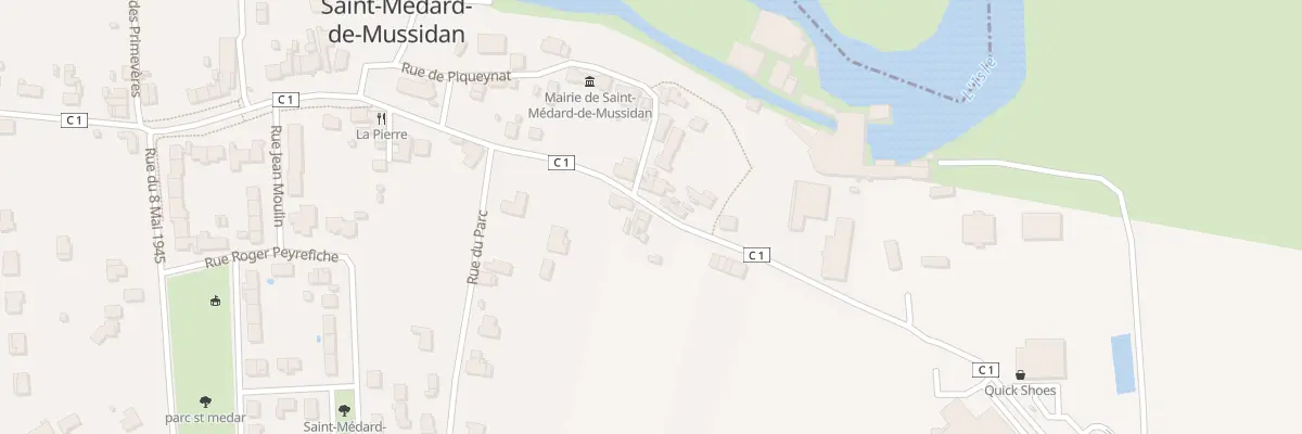 Plan du 6 Rue de la Mairie à Saint-Médard-de-Mussidan