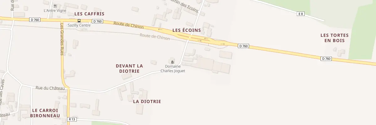 Plan du 58 Les Ecoins à Sazilly