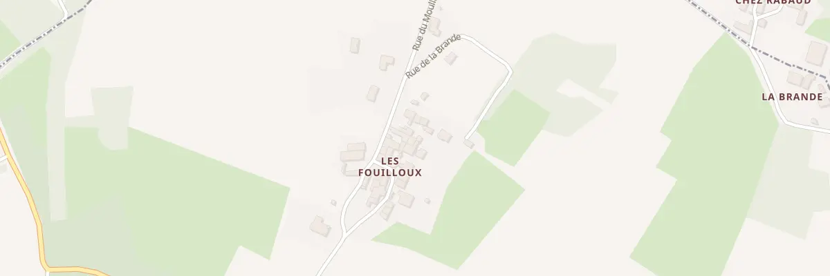 Plan du 5033 Les Fouilloux à Bunzac
