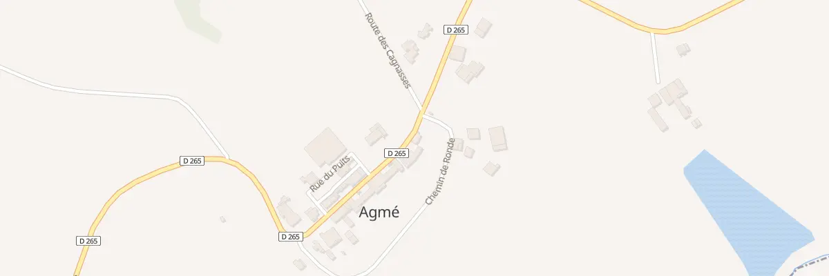 Plan du 262 Grand-rue à Agmé