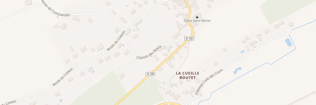 Plan du 3 Che des Boucs à Coteaux-sur-Loire