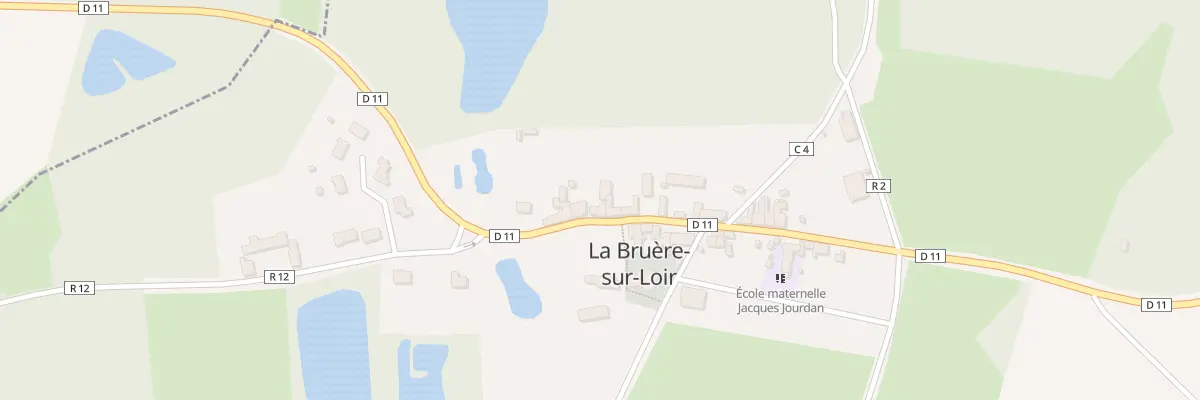 Plan du 18 Rue Principale à La Bruère-sur-Loir