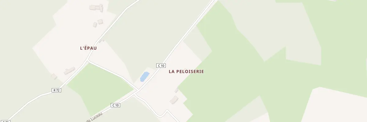 Plan du 5118 La Peloiserie à Lavernat