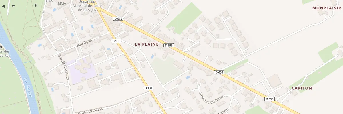 Plan du 58 Av Georges Clemenceau à Nérac