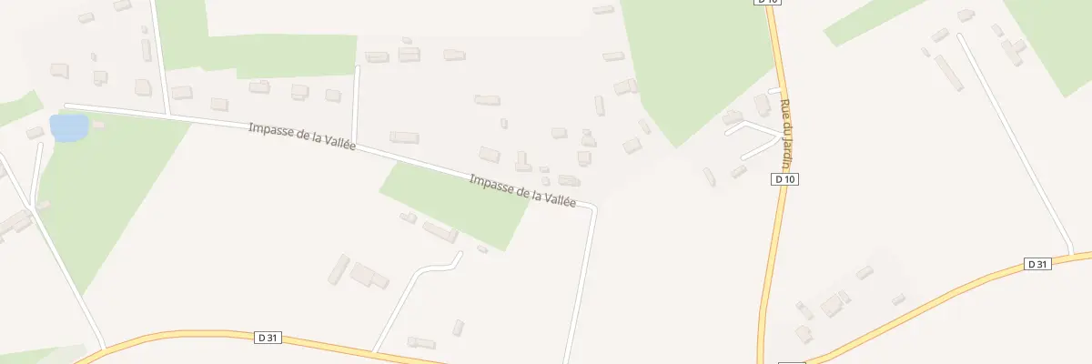 Plan du 188 Imp de la Vallée à Gommerville