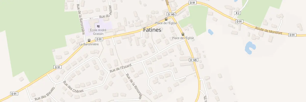 Plan du 9 Rue de L Essard à Fatines