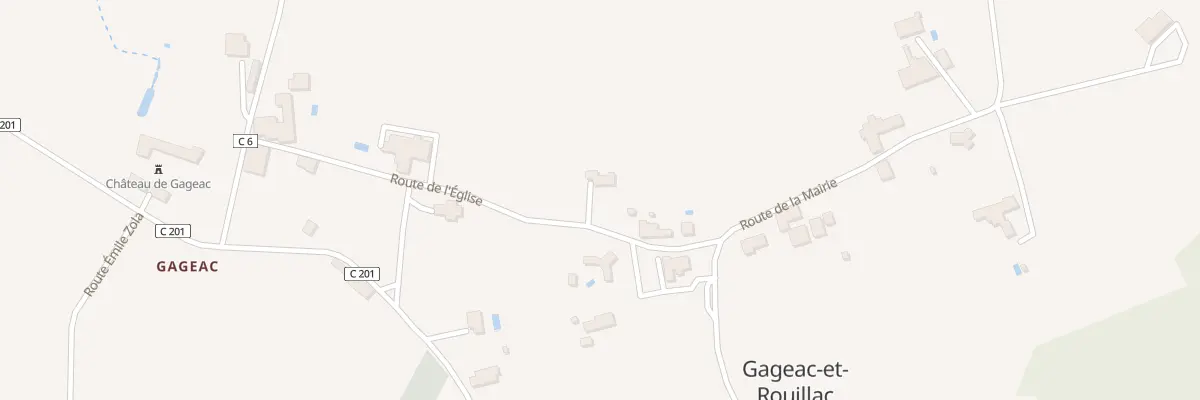 Plan du 120 Rte de l’Eglise à Gageac-et-Rouillac