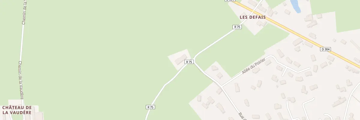 Plan du 23 Rue des Noyers à Parigné-l’Évêque