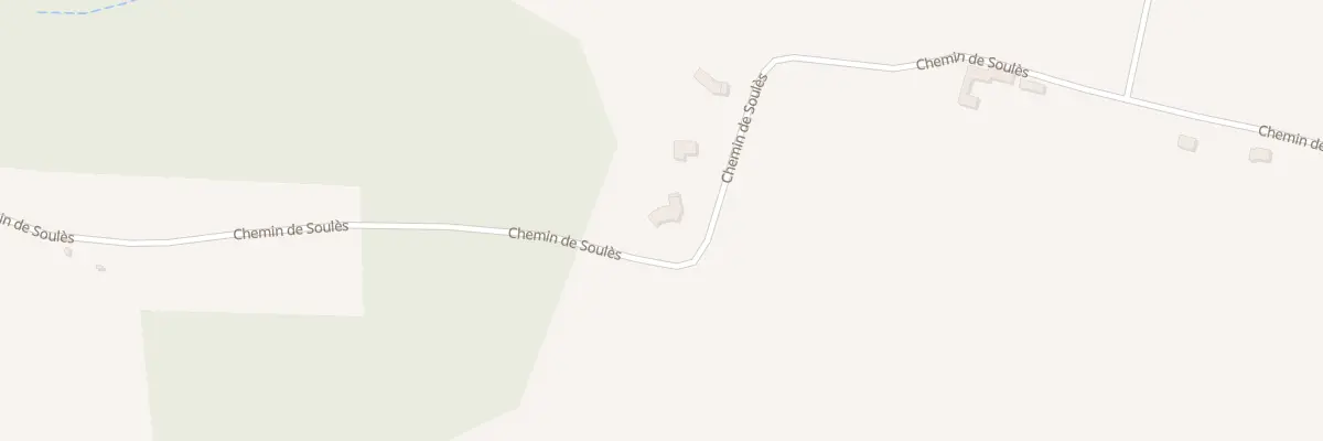 Plan du 1020 Chem de Soules à Saint-Maur