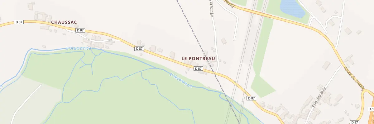 Plan du 41B Rue du Pontreau à Migné-Auxances