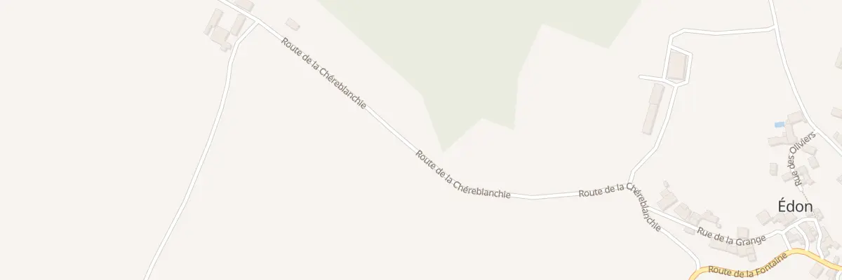 Plan du 2 Rue de la Chéreblanchie à Édon