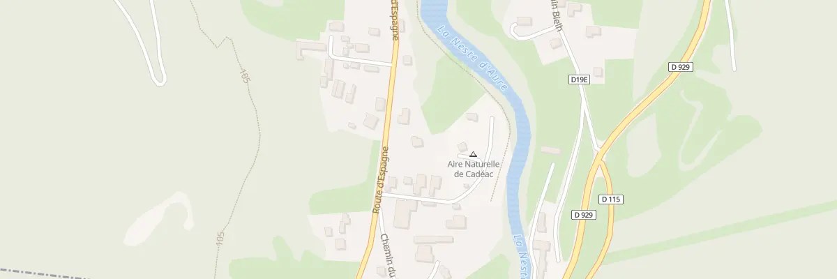 Plan du 5082 La Losse à Cadéac
