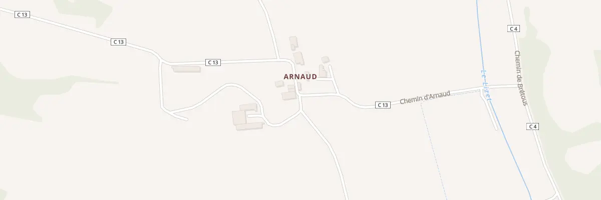 Plan du 690 Che d’Arnaud à Montesquiou