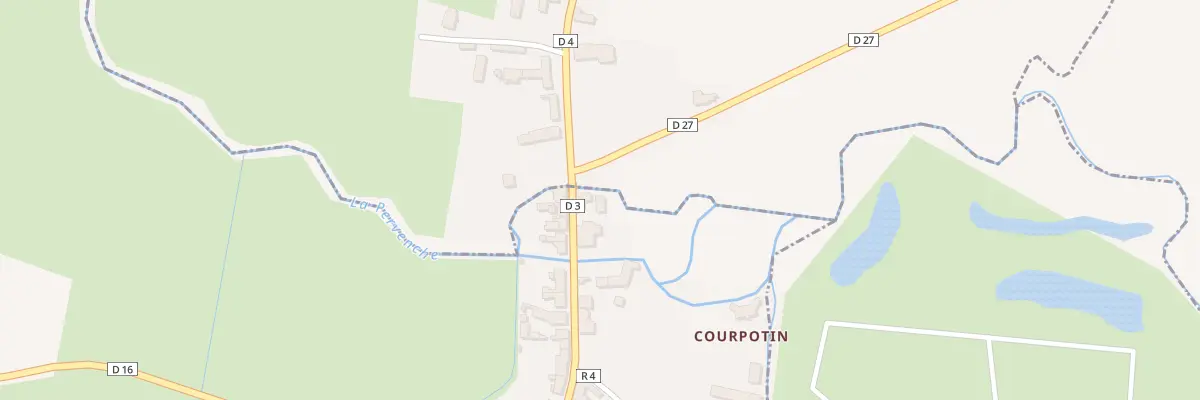 Plan du 36 Rue du Maine à Blèves